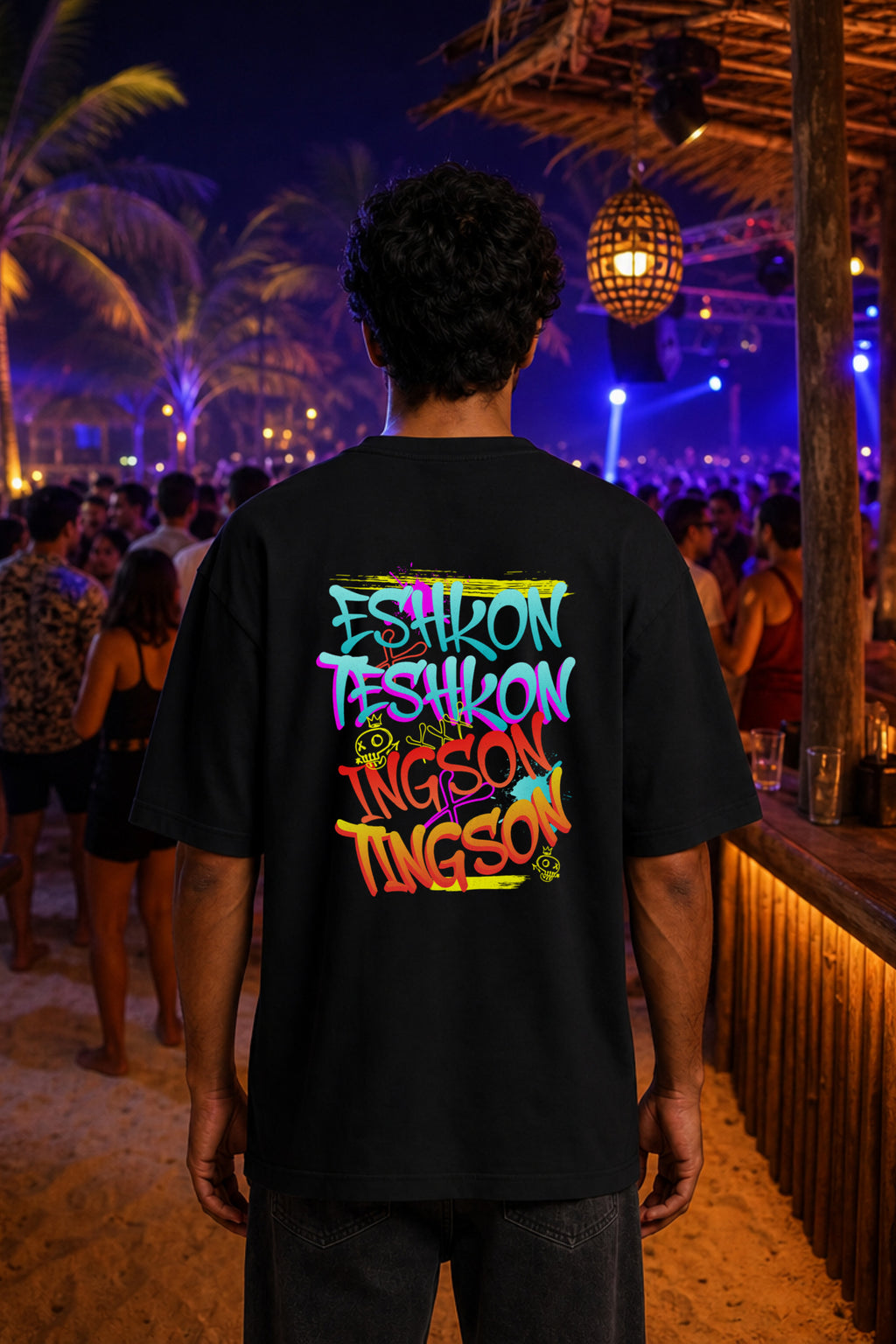 Eshkon Teshkon Ingson Tingson | Unisex Oversized T-Shirt