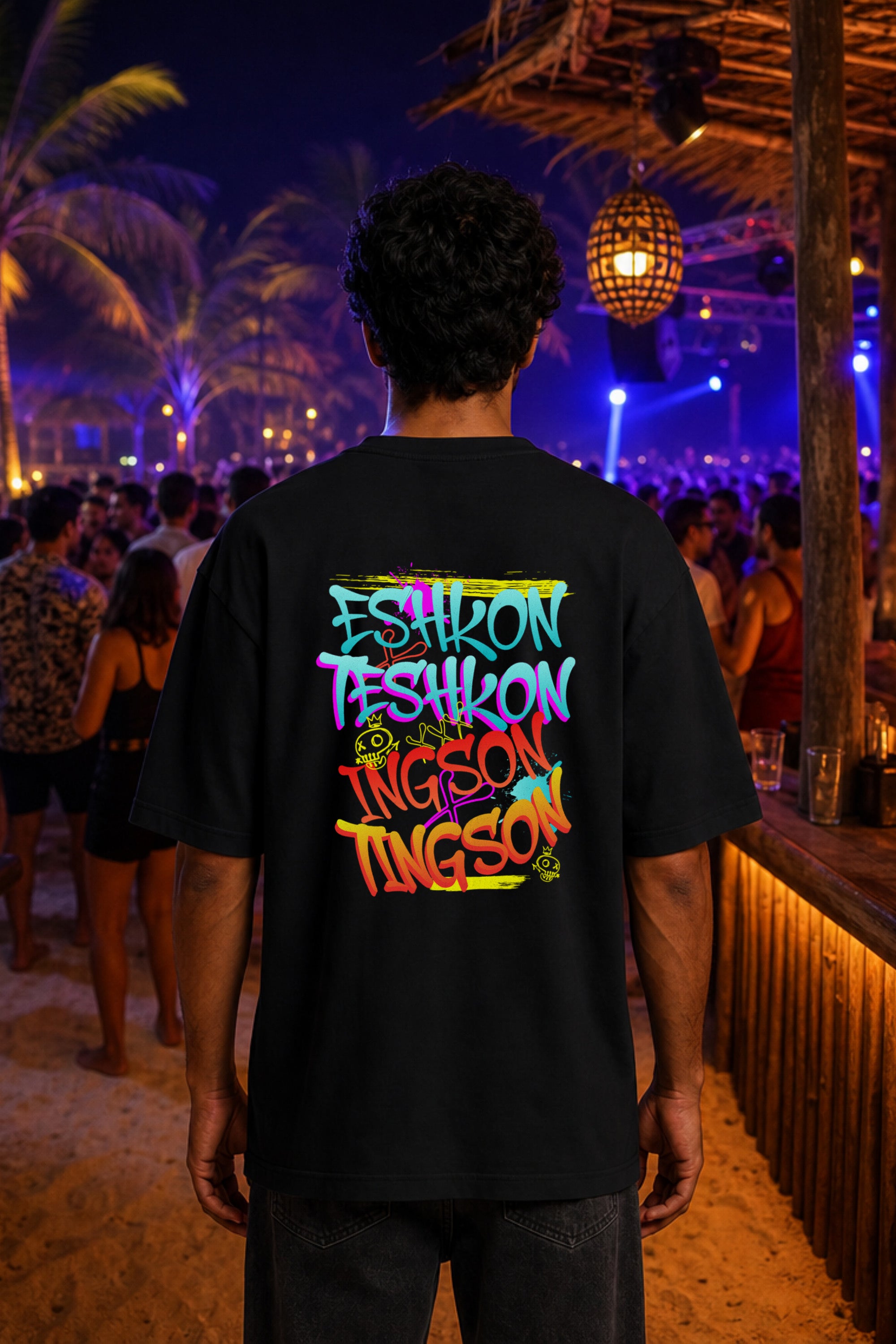 Eshkon Teshkon Ingson Tingson | Unisex Oversized T-Shirt