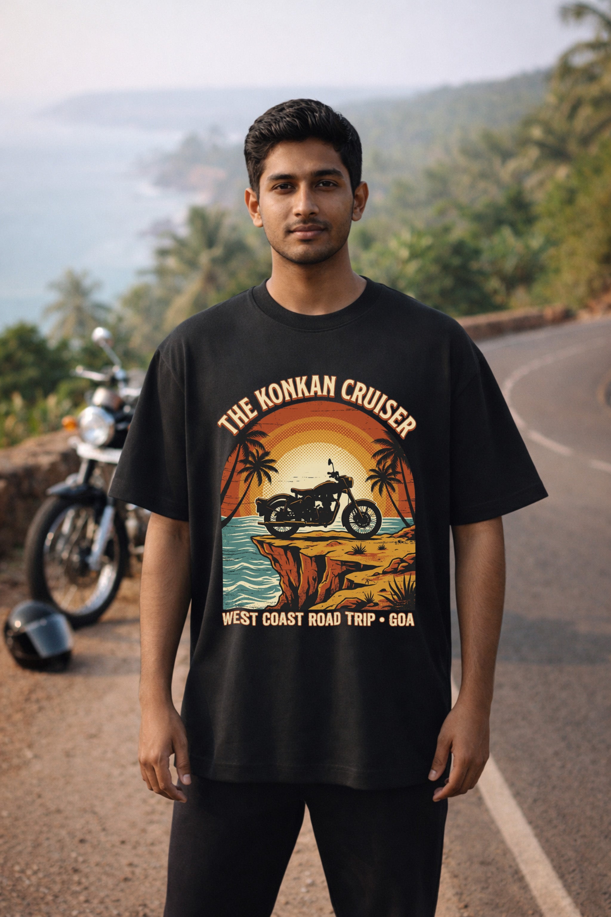 The Konkan Cruiser | Unisex Oversized T-Shirt
