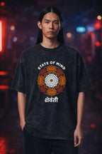 State of Mind: Seventi | Unisex Acid Washed Oversized T-Shirt