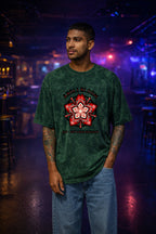 Aboli Bloom | Unisex Acid Washed Oversized T-Shirt
