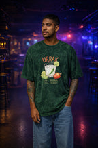 Urrak: Goa’s Original Chill Therapy | Unisex Acid Washed Oversized T-Shirt