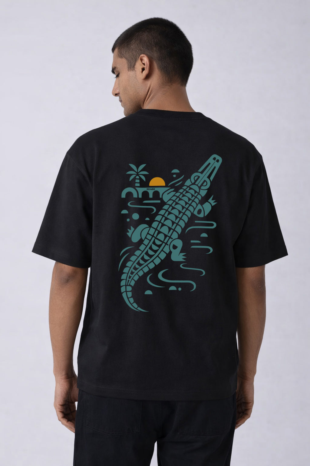 The Croc of Zuari | Unisex Oversized T-Shirt