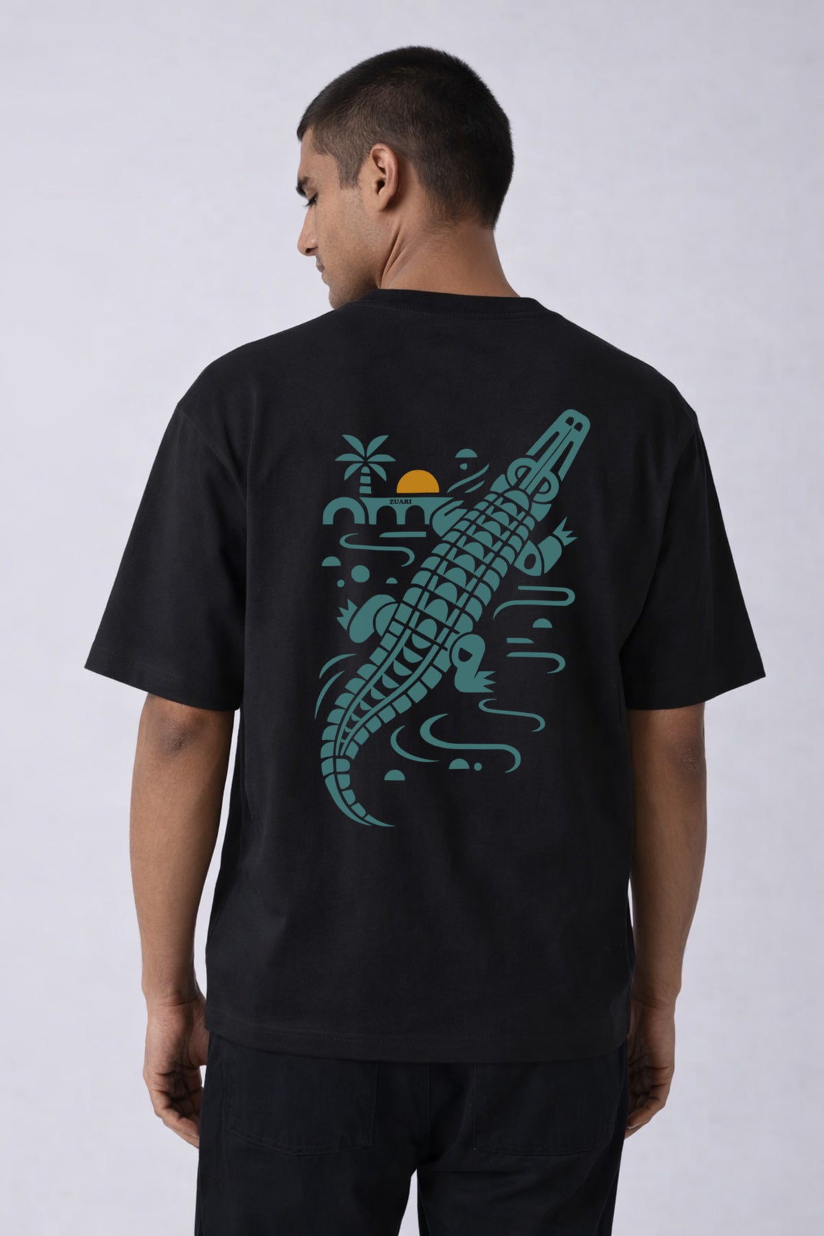 The Croc of Zuari | Unisex Oversized T-Shirt