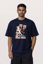 Yo Yo Moga Moga | Oversized Goa Graphic T-Shirt