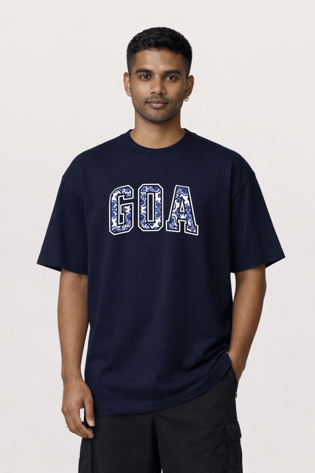 Goa Azulejo | Unisex Oversized T-Shirt