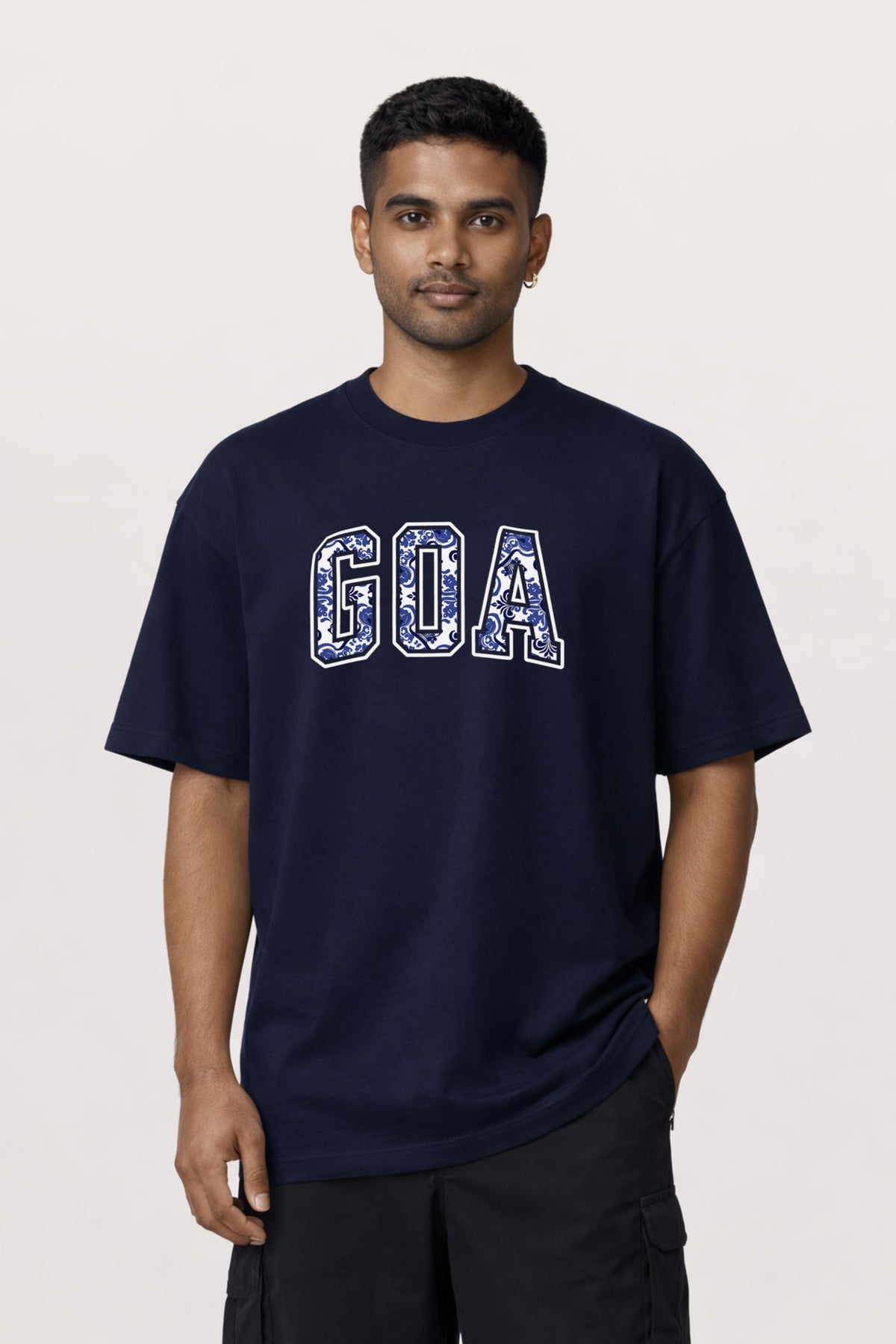 Goa Azulejo | Unisex Oversized T-Shirt