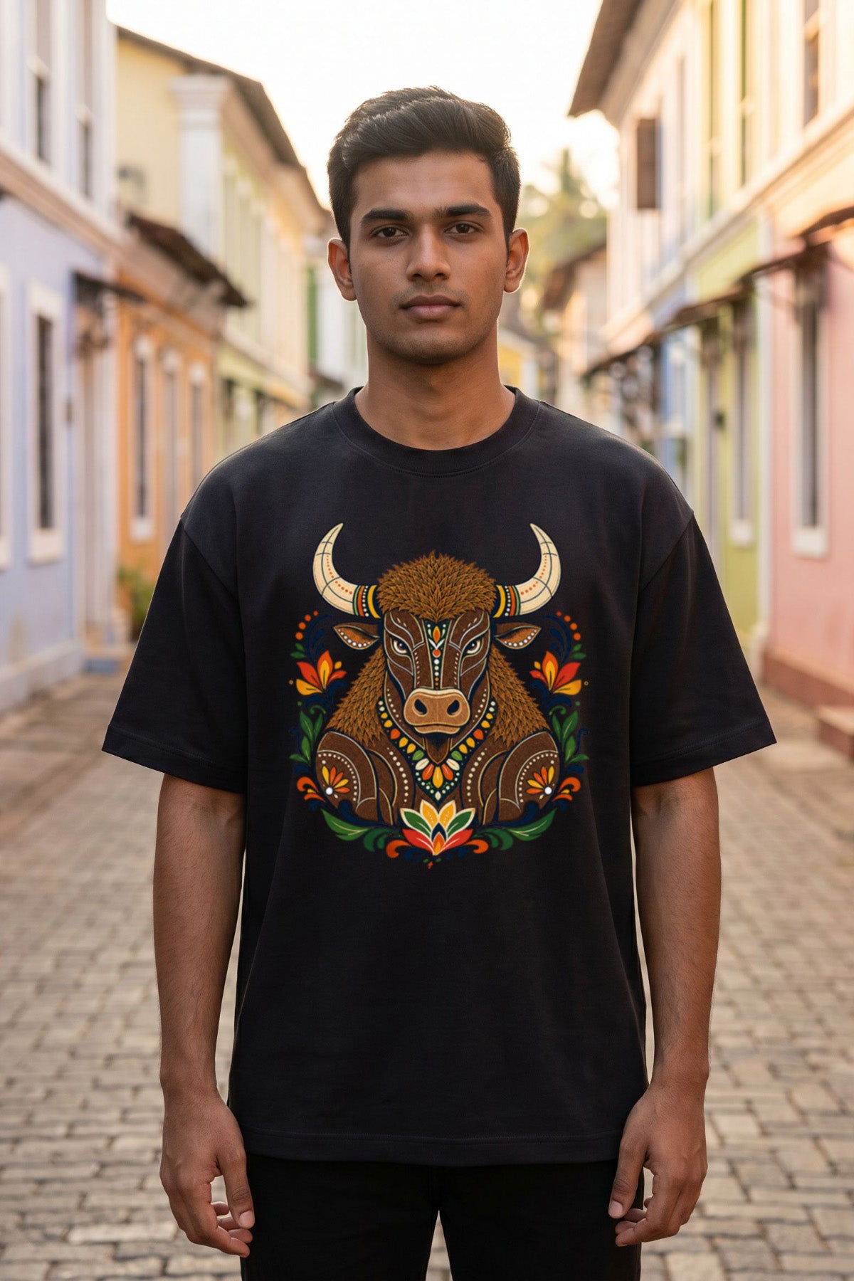 The Gaur of Goa | Heritage Graphic T-Shirt