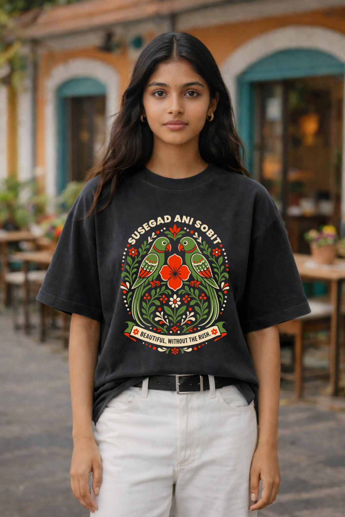 Susegad Ani Sobit | Chitari-Inspired Goa T-Shirt