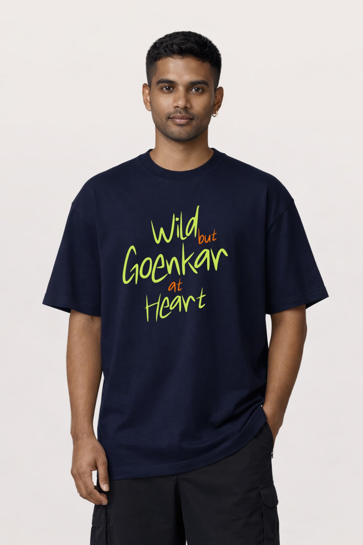 Wild But Goenkar at Heart | Unisex Oversized T-Shirt