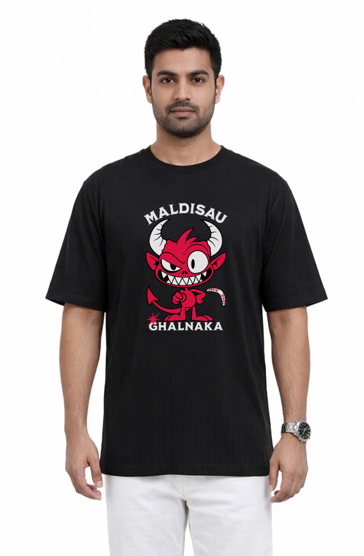 Maldisau Ghalnaka | Unisex Oversized T-Shirt