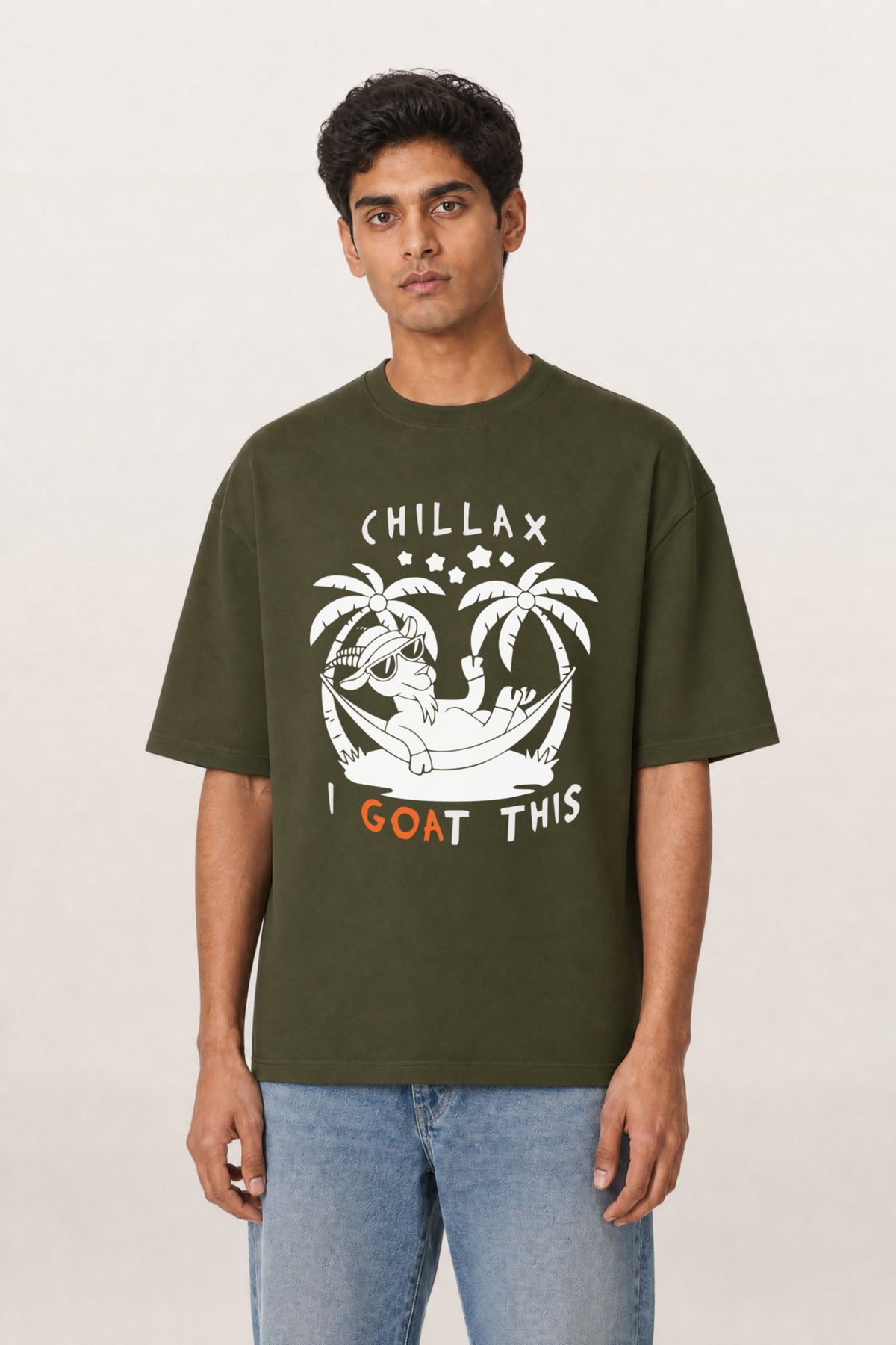 Chillax I Goat This | Funny Susegad Graphic T-Shirt