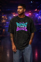 Patrão The Boss | Unisex Acid Washed Oversized T-Shirt
