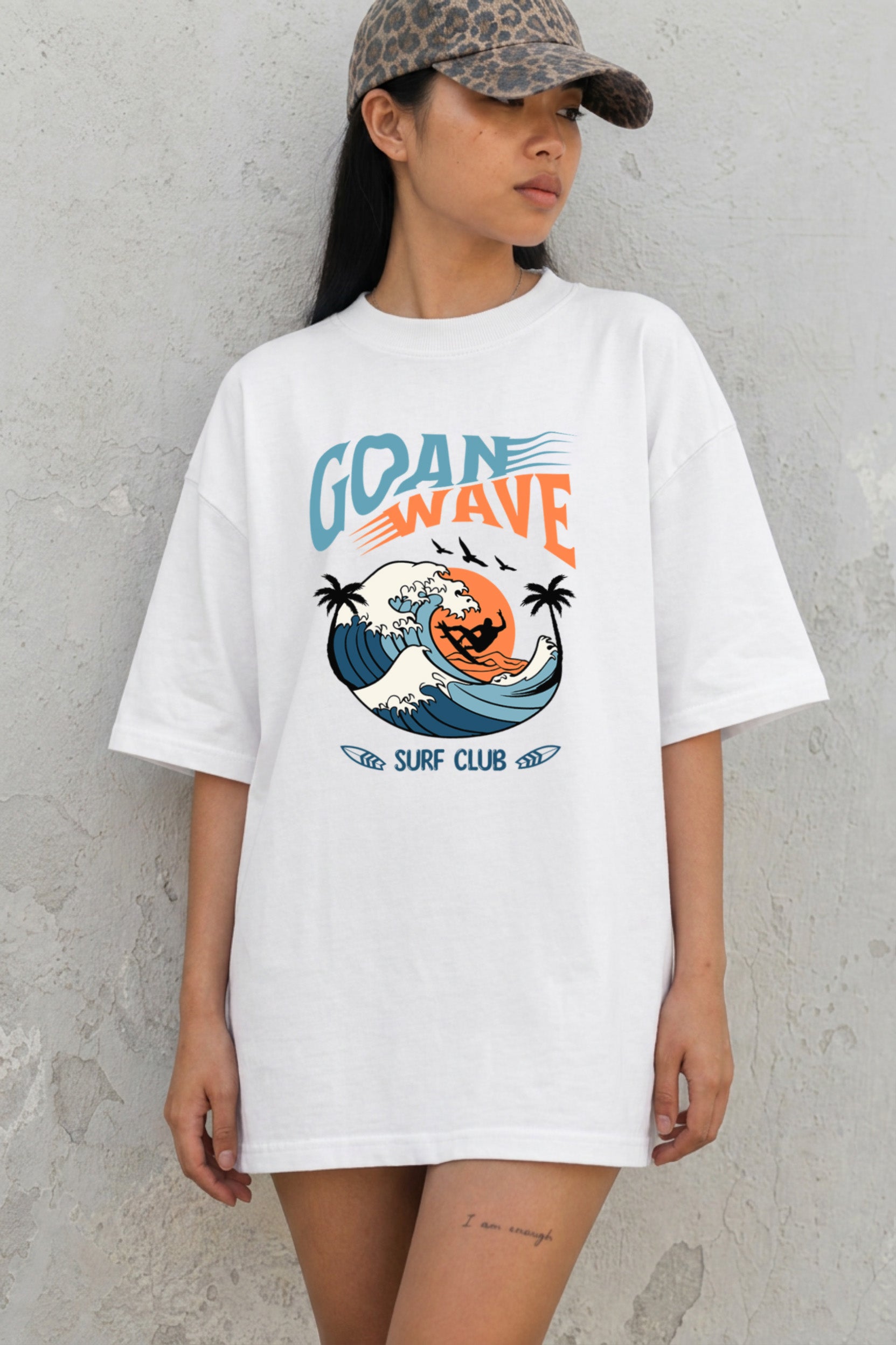 Goan Wave Surf Club | Unisex Oversized T-Shirt