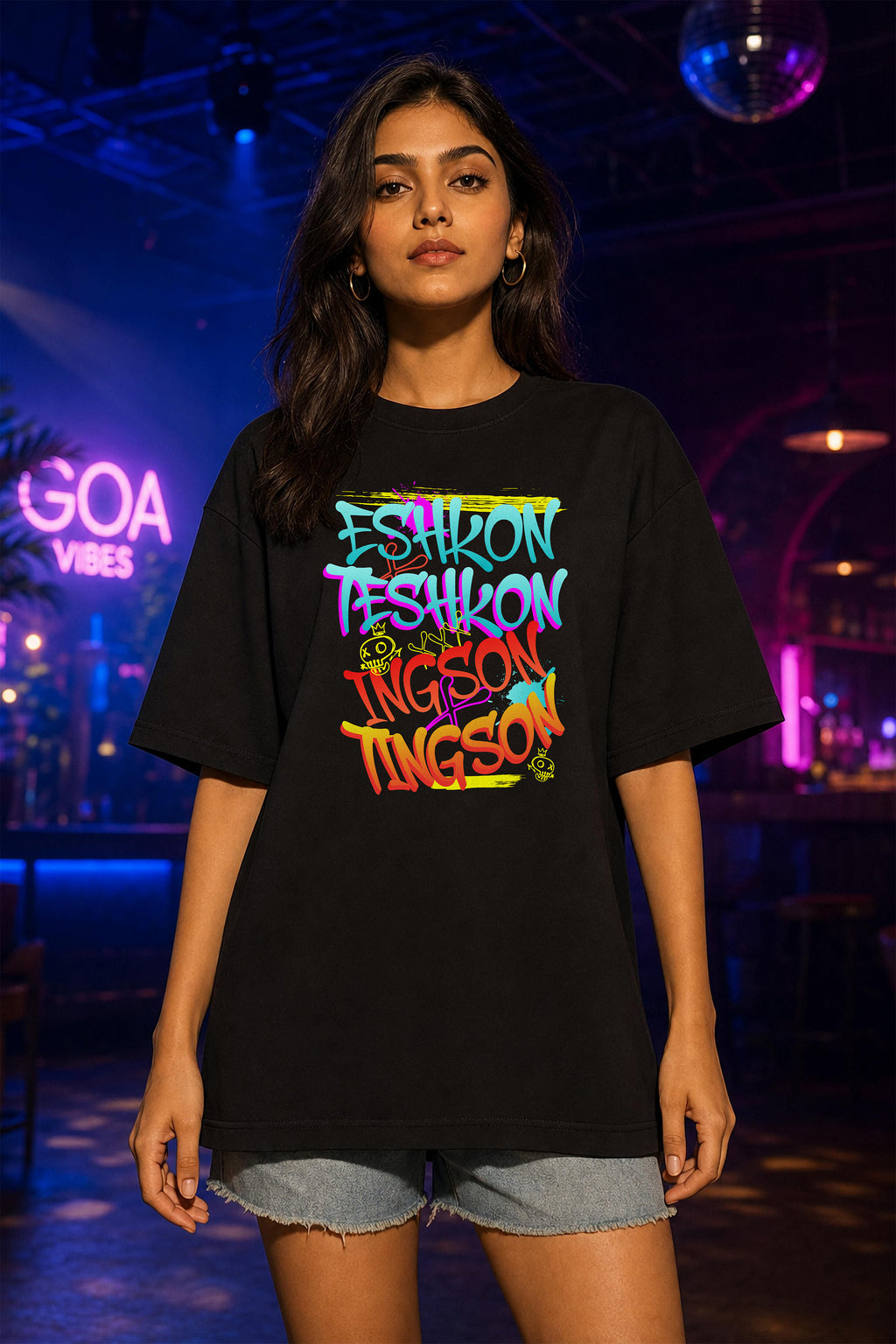 Eshkon Teshkon Ingson Tingson | Unisex Oversized T-Shirt
