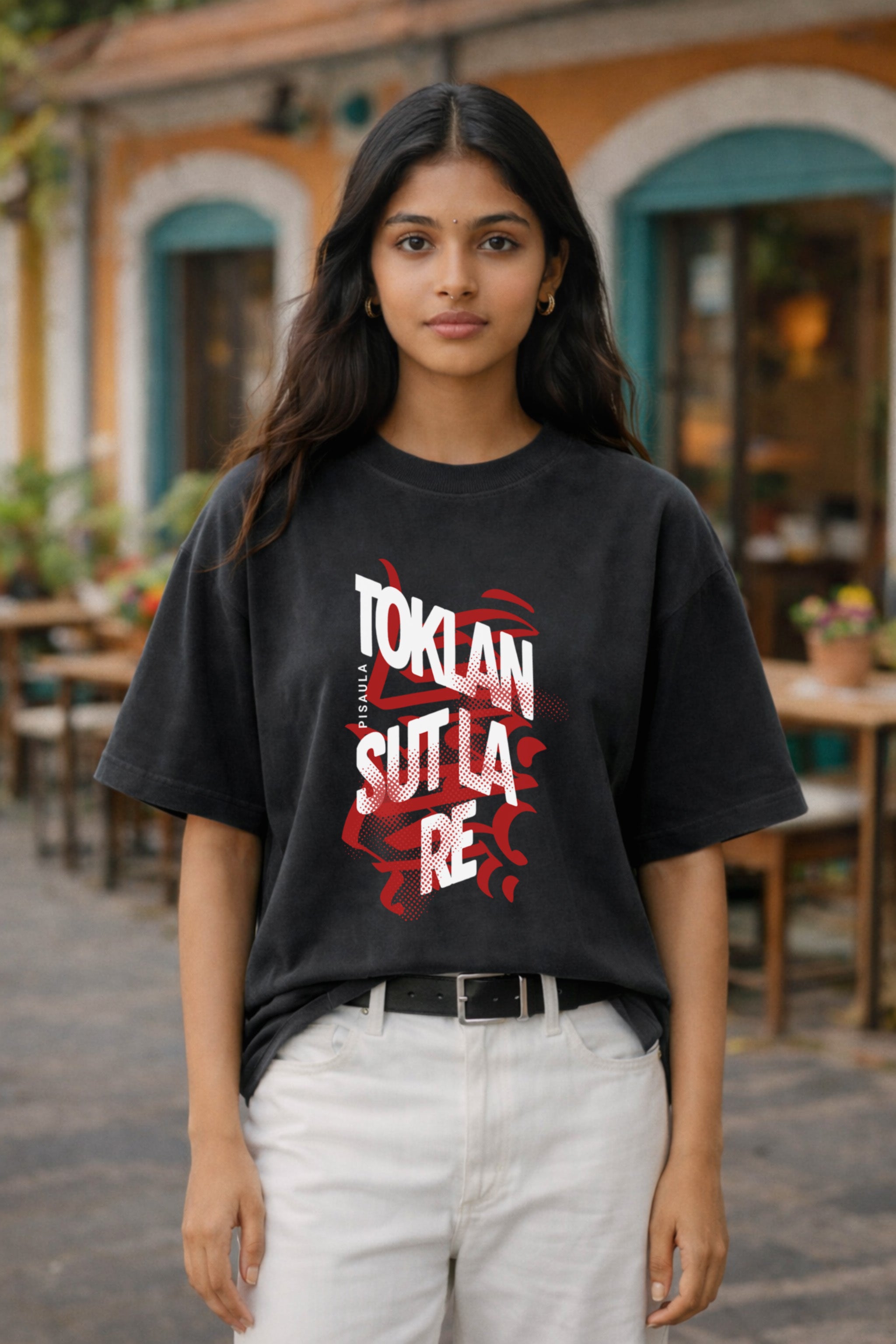 Toklan Sutla Re | Unisex Oversized T-Shirt