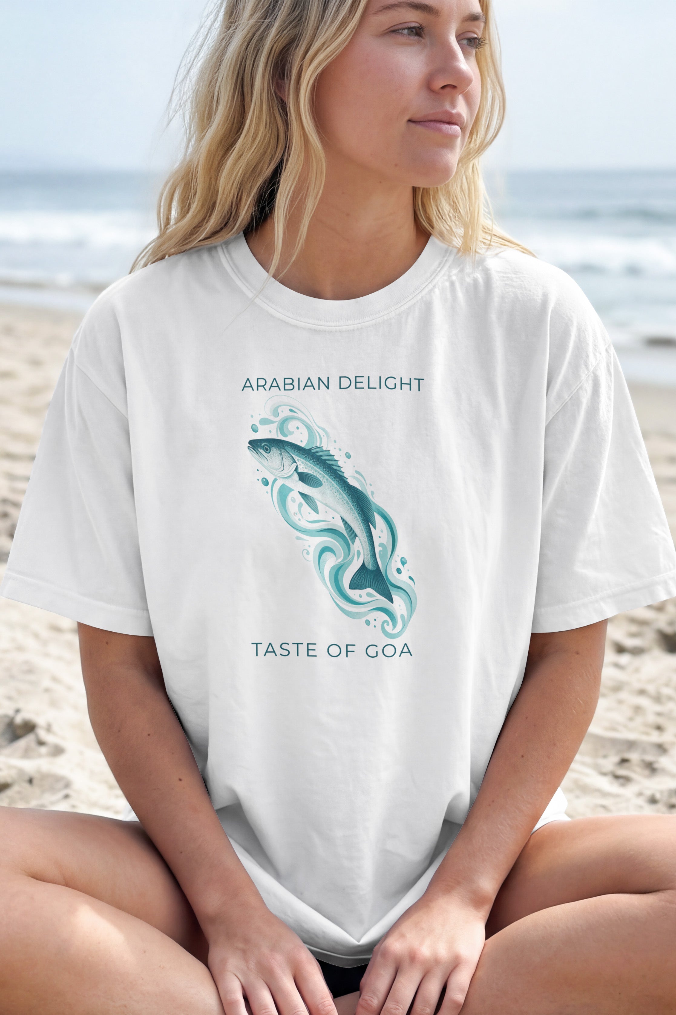 Arabian Delight Fish | Unisex Oversized T-Shirt