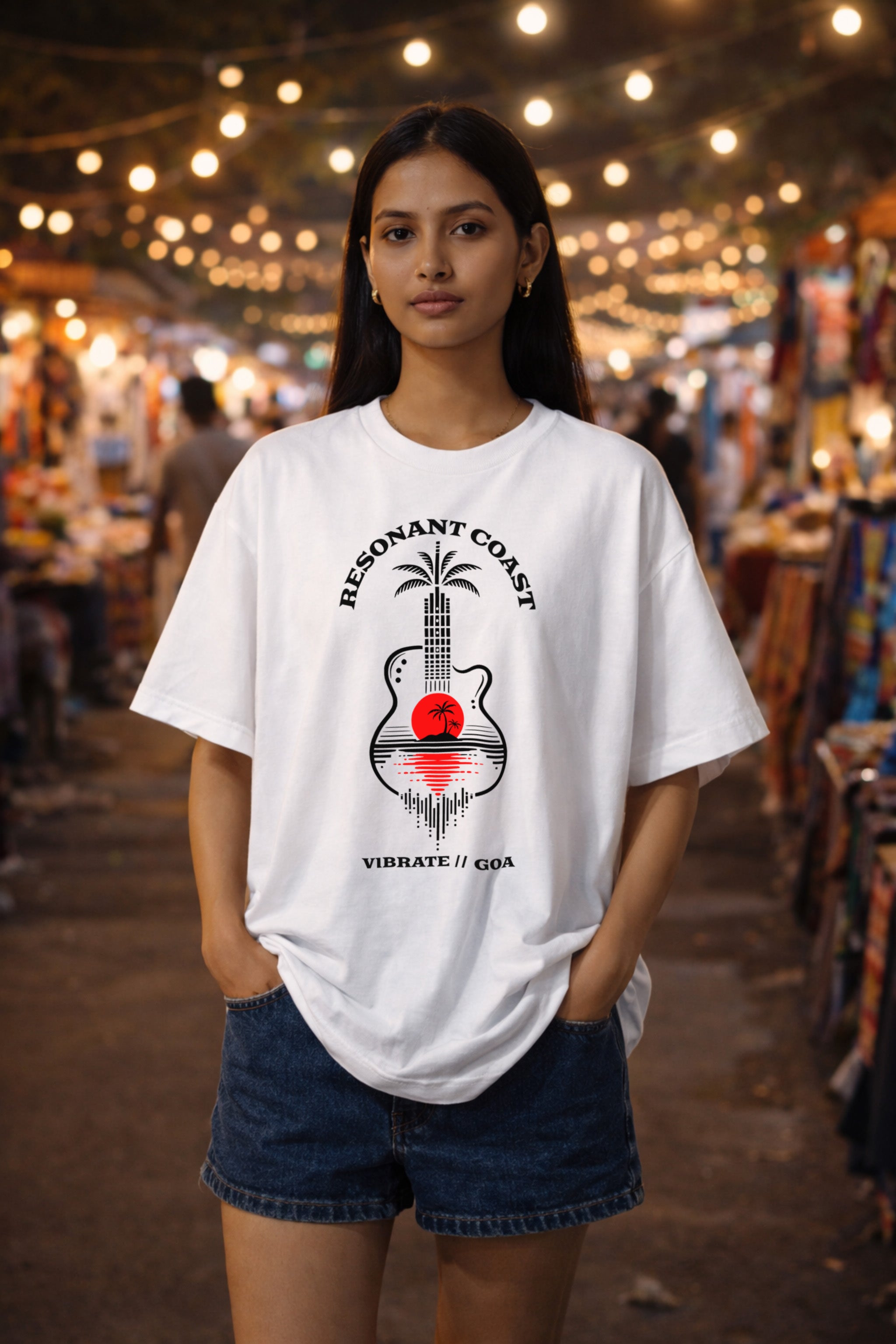 Resonant Coast | Unisex Oversized T-Shirt