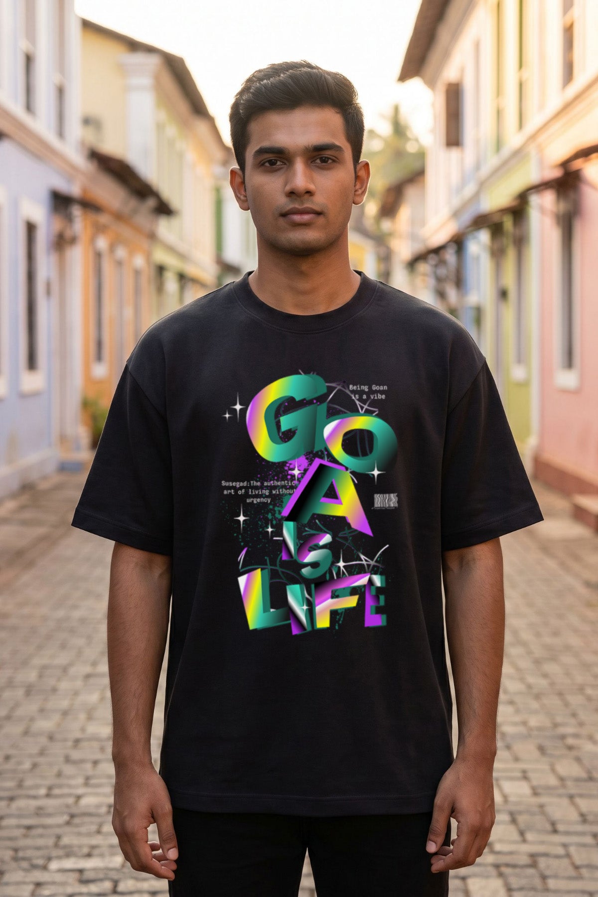 Goa Is Life | Unisex Oversized T-Shirt