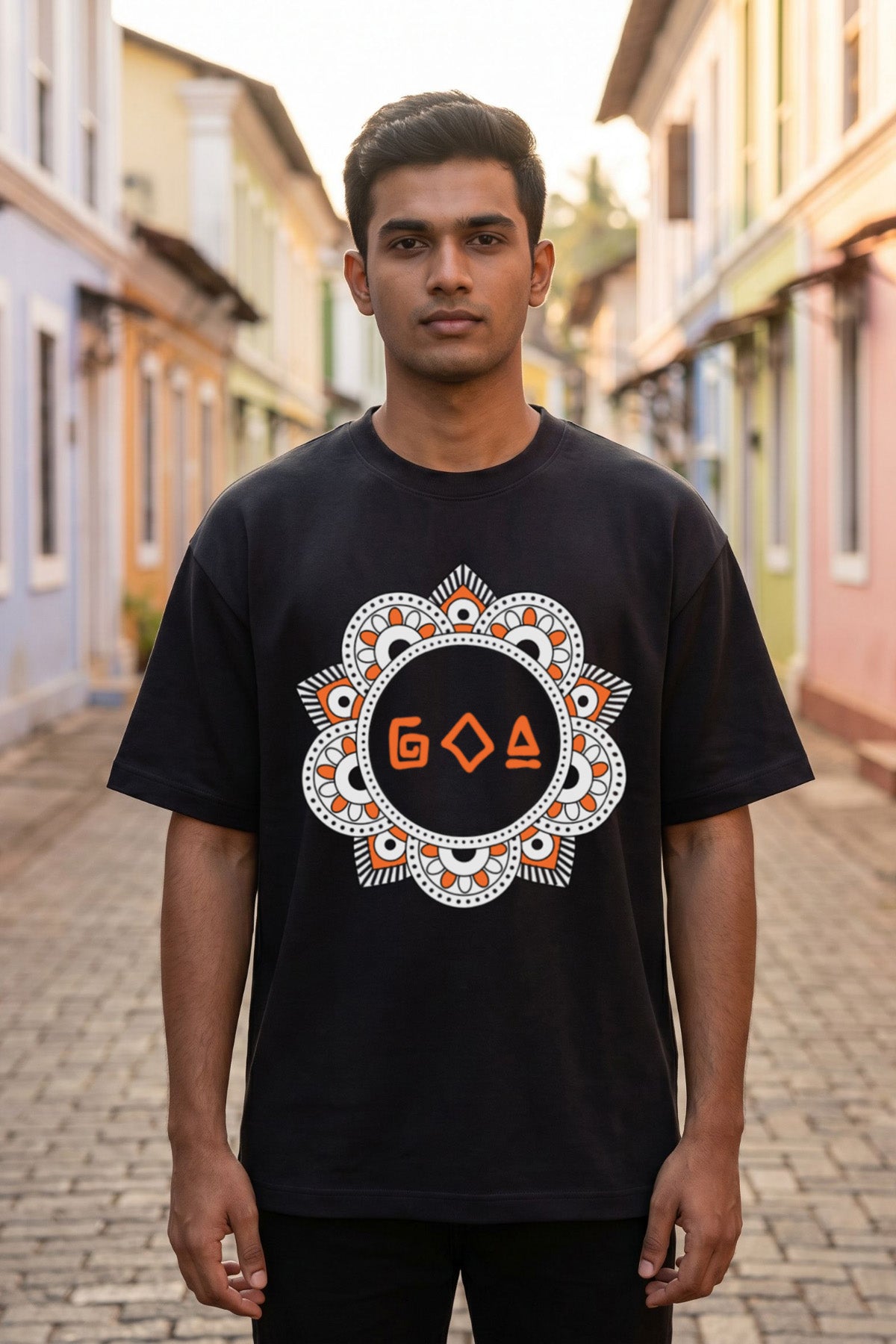 Goa Mandala | Unisex Oversized T-Shirt