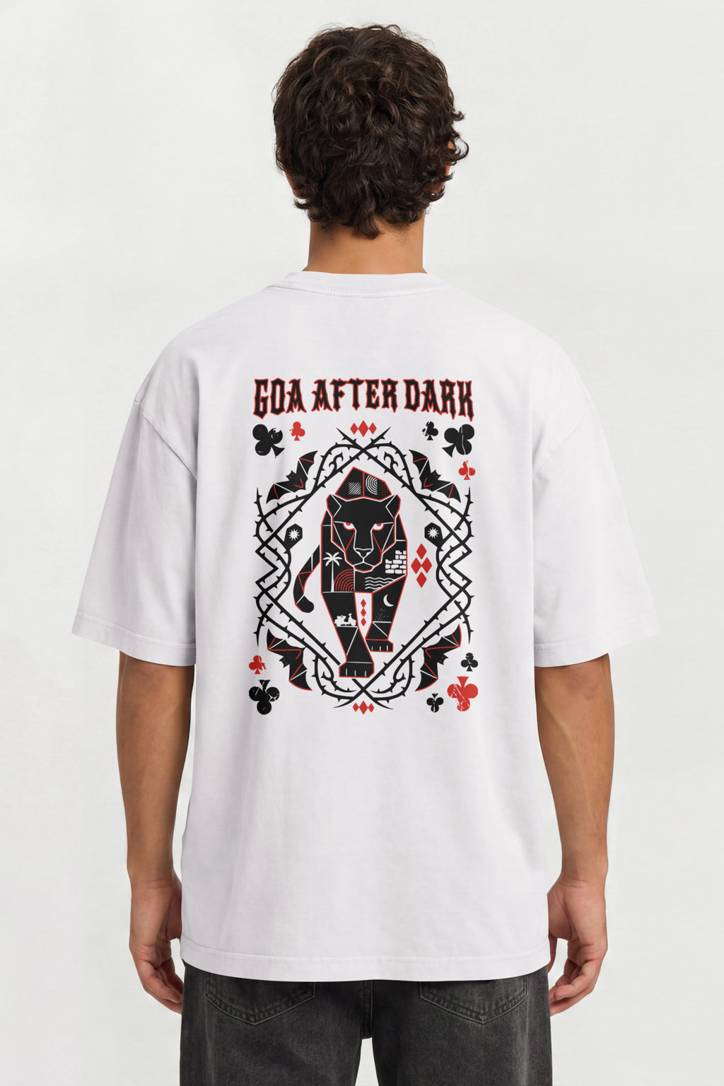 Goa After Dark | Unisex Oversized T-Shirt