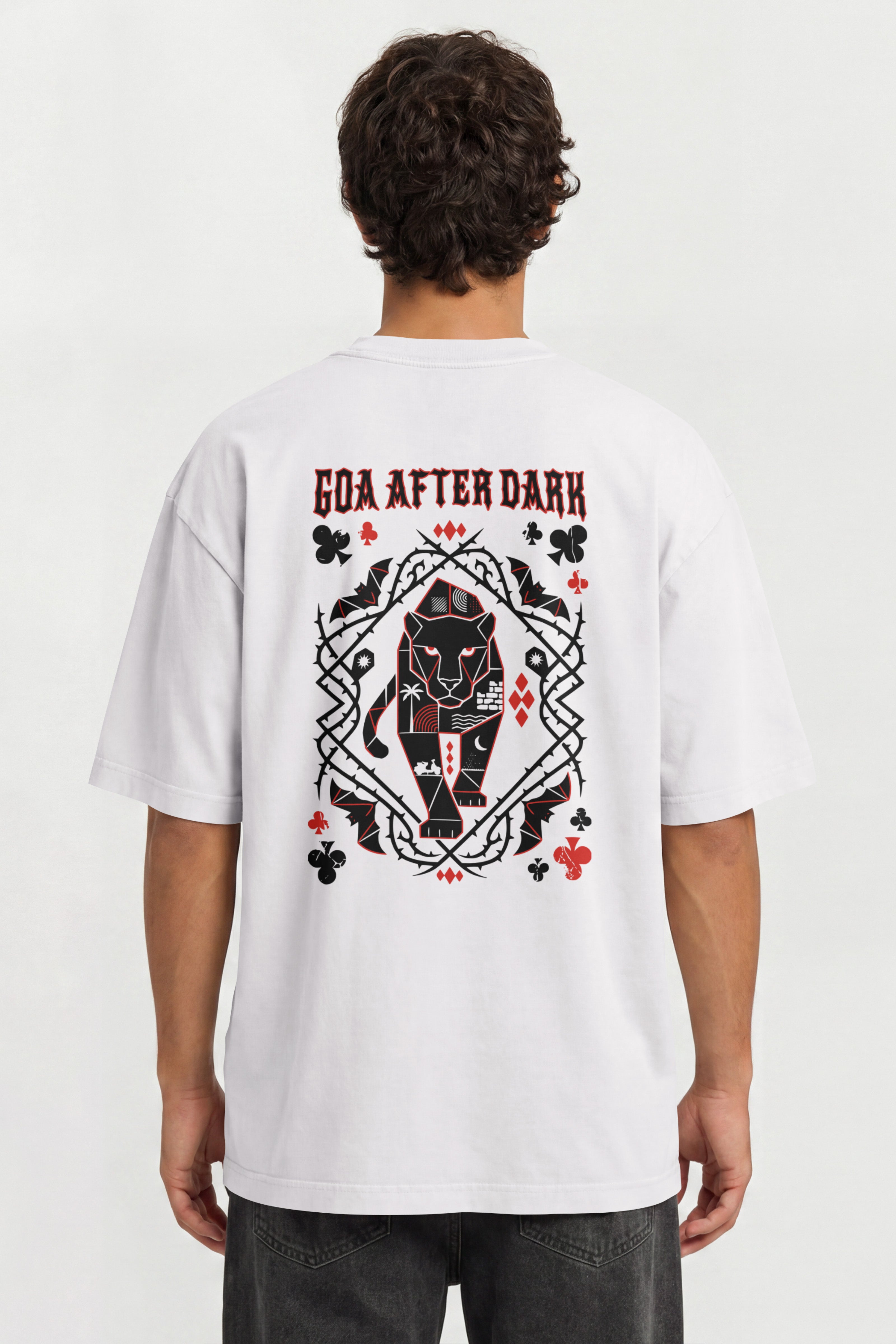 Goa After Dark | Unisex Oversized T-Shirt