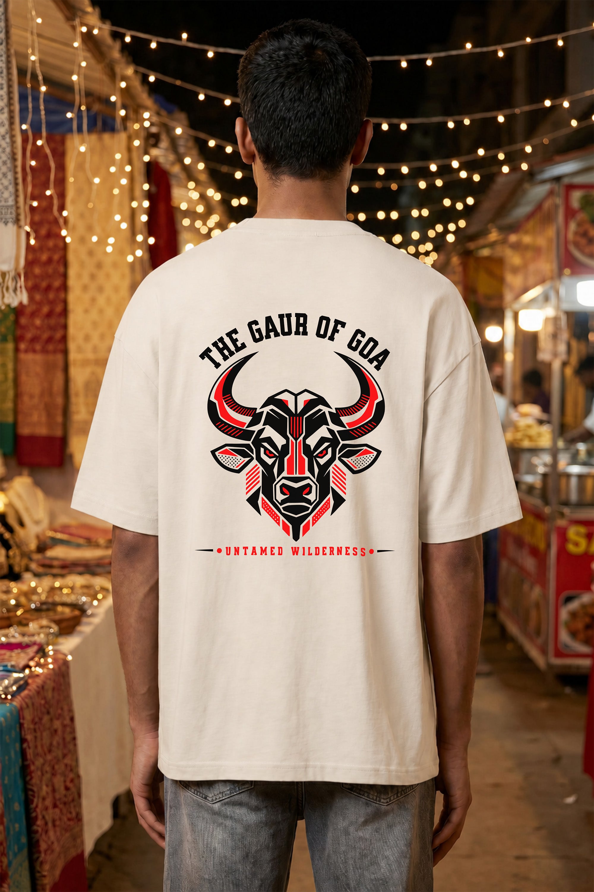 The Gaur of Goa | Unisex Oversized T-Shirt